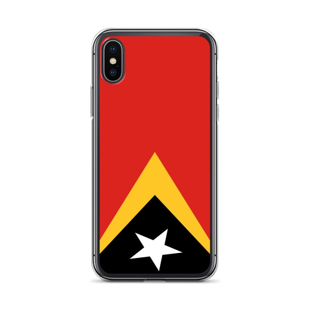 Flag of Timor-Leste iPhone Case - Pixelforma