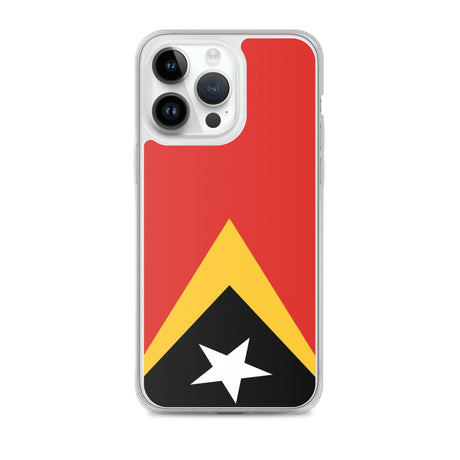 Flag of Timor-Leste iPhone Case - Pixelforma