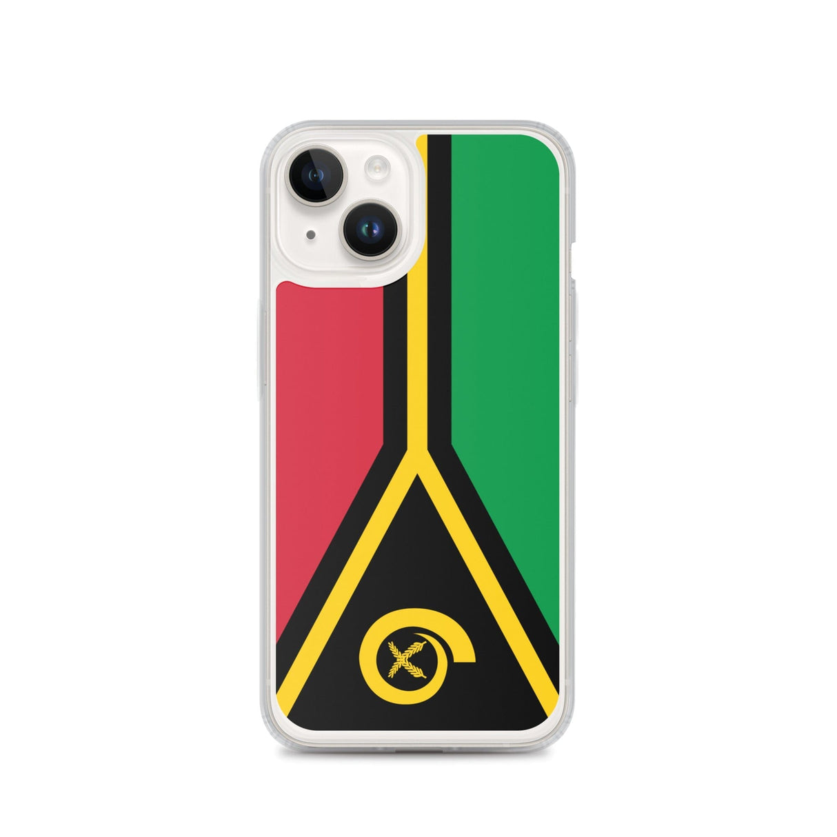 Vanuatu Flag iPhone Case - Pixelforma