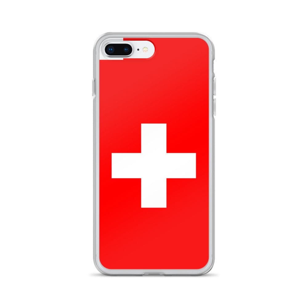 Flag and Coat of Arms of Switzerland iPhone Case - Pixelforma