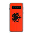 Coque samsung albanie souple antichoc motif drapeau