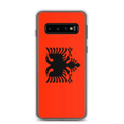 Coque samsung albanie souple antichoc motif drapeau