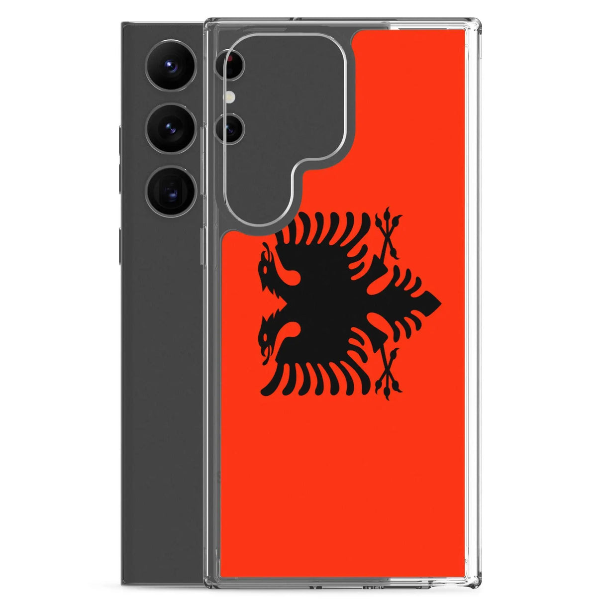 Coque samsung albanie souple antichoc motif drapeau