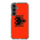 Coque samsung albanie souple antichoc motif drapeau