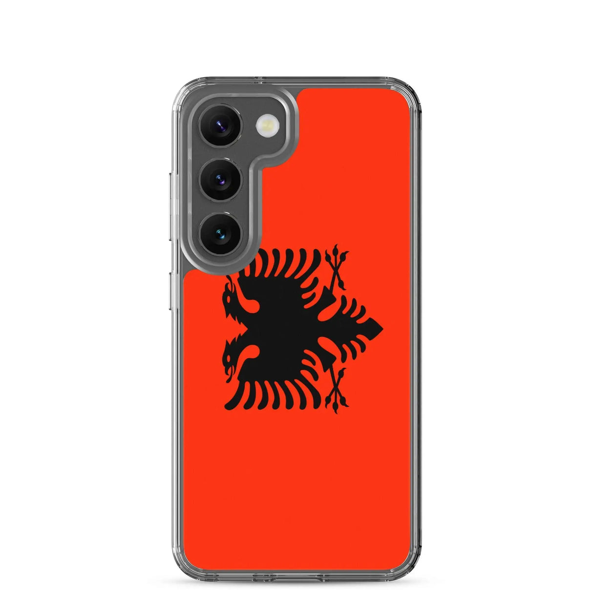 Coque samsung albanie souple antichoc motif drapeau