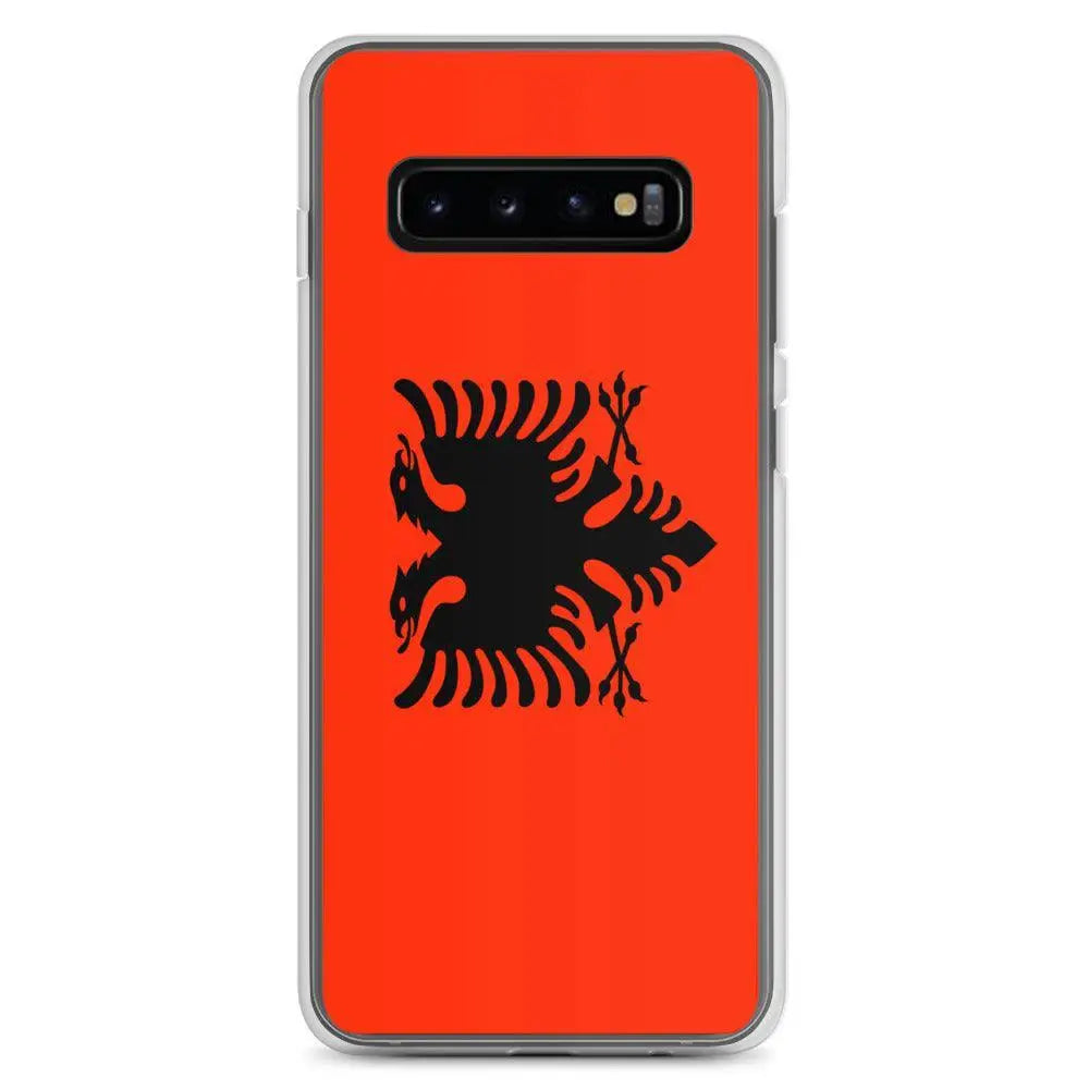 Coque samsung albanie souple antichoc motif drapeau