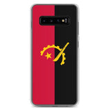 Coque samsung angola souple antichoc motif couleurs nationales