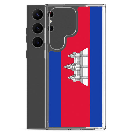 Coque samsung cambodge souple antichoc motif résistant