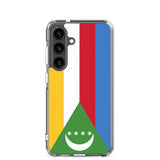 Coque samsung comores souple antichoc motif drapeau