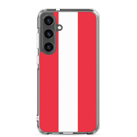 Coque Téléphone Drapeau de l'Autriche - Pixelforma