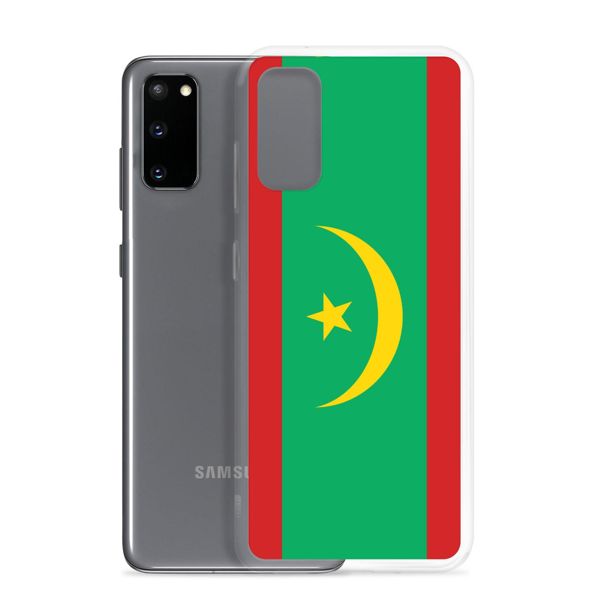 Coque Téléphone Drapeau de la Mauritanie - Pixelforma