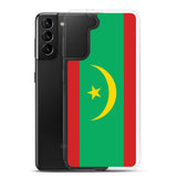 Coque Téléphone Drapeau de la Mauritanie - Pixelforma