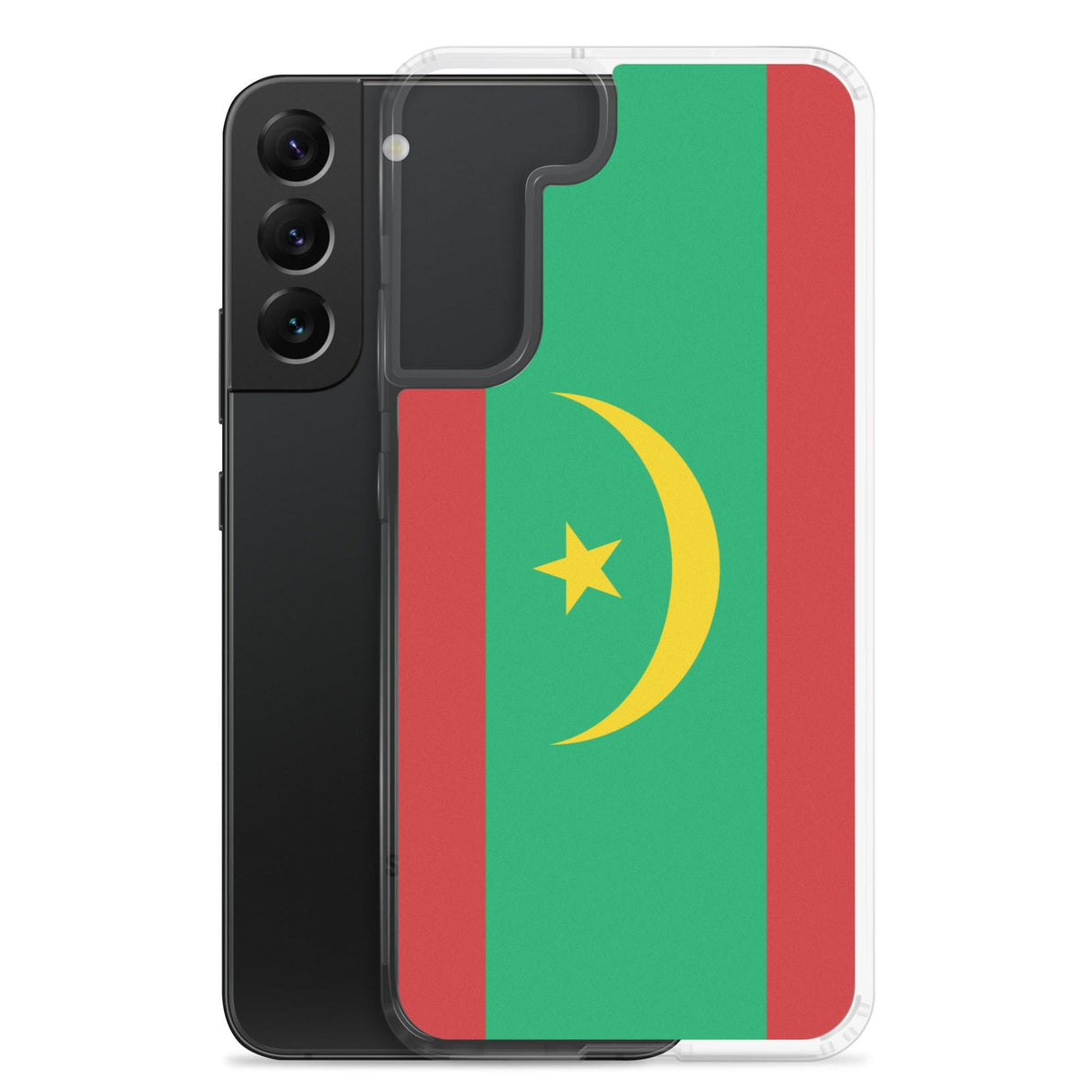 Coque Téléphone Drapeau de la Mauritanie - Pixelforma