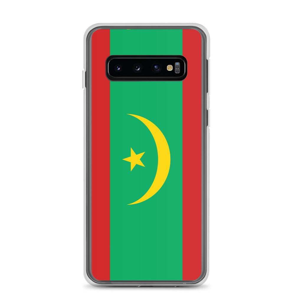 Coque Téléphone Drapeau de la Mauritanie - Pixelforma