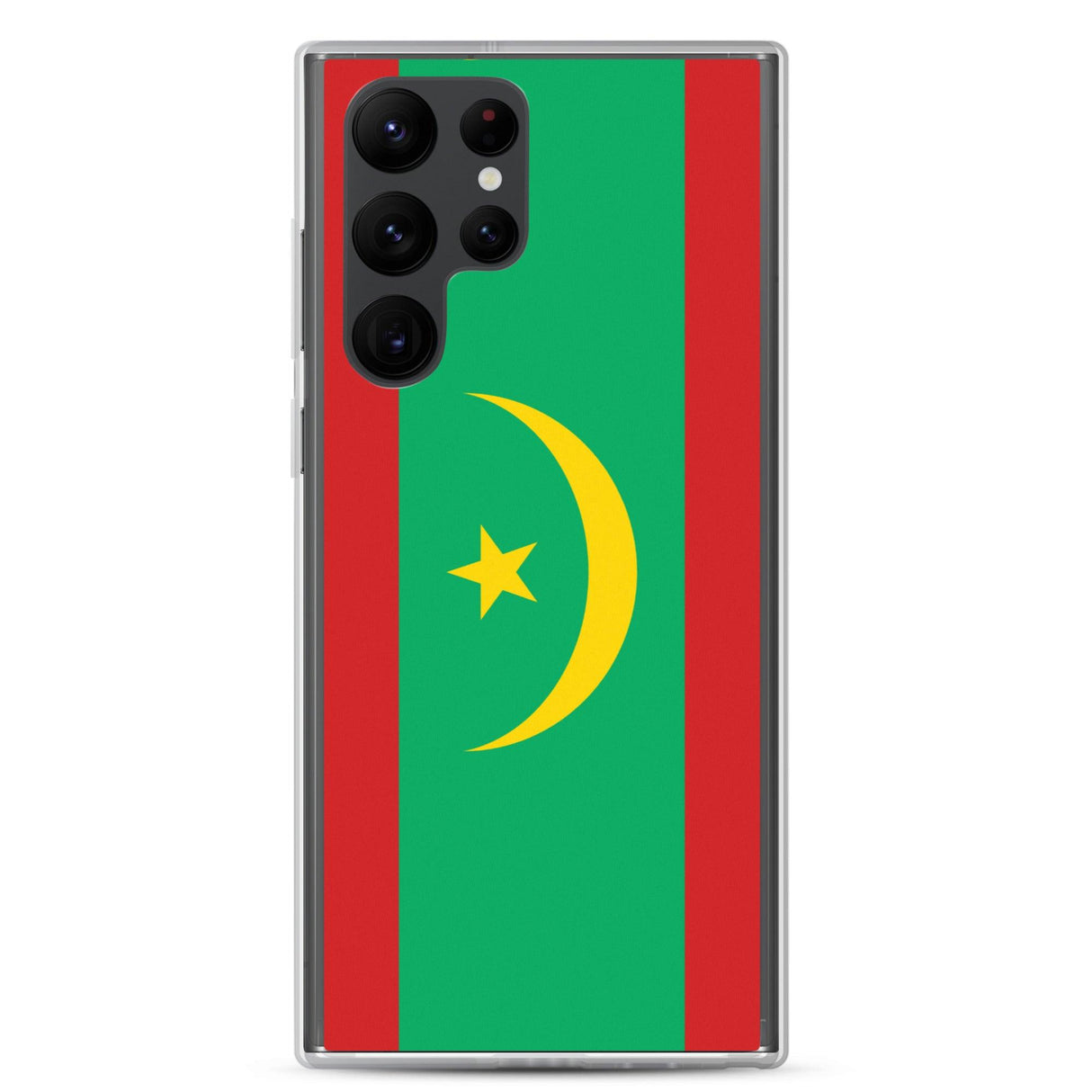 Coque Téléphone Drapeau de la Mauritanie - Pixelforma