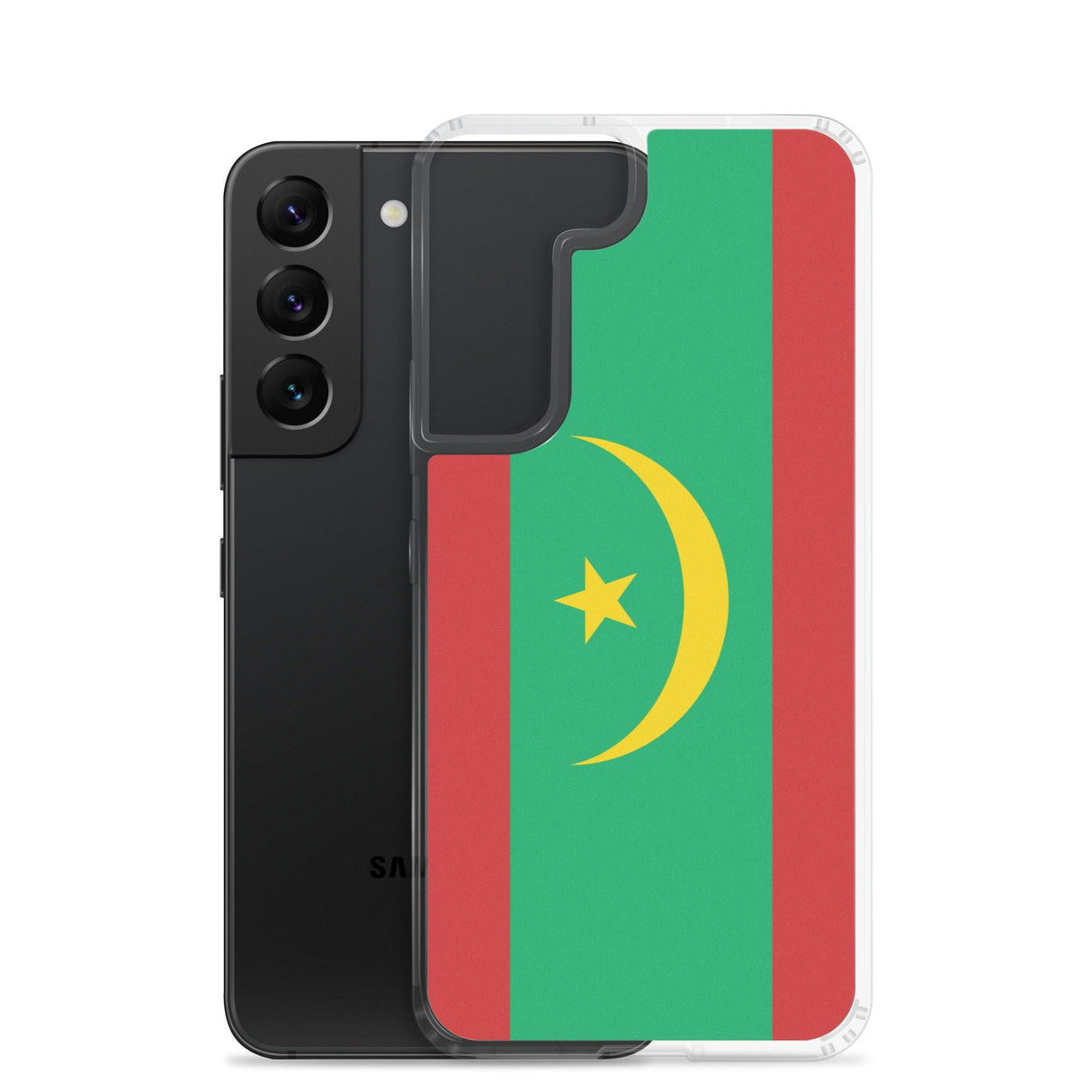 Coque Téléphone Drapeau de la Mauritanie - Pixelforma