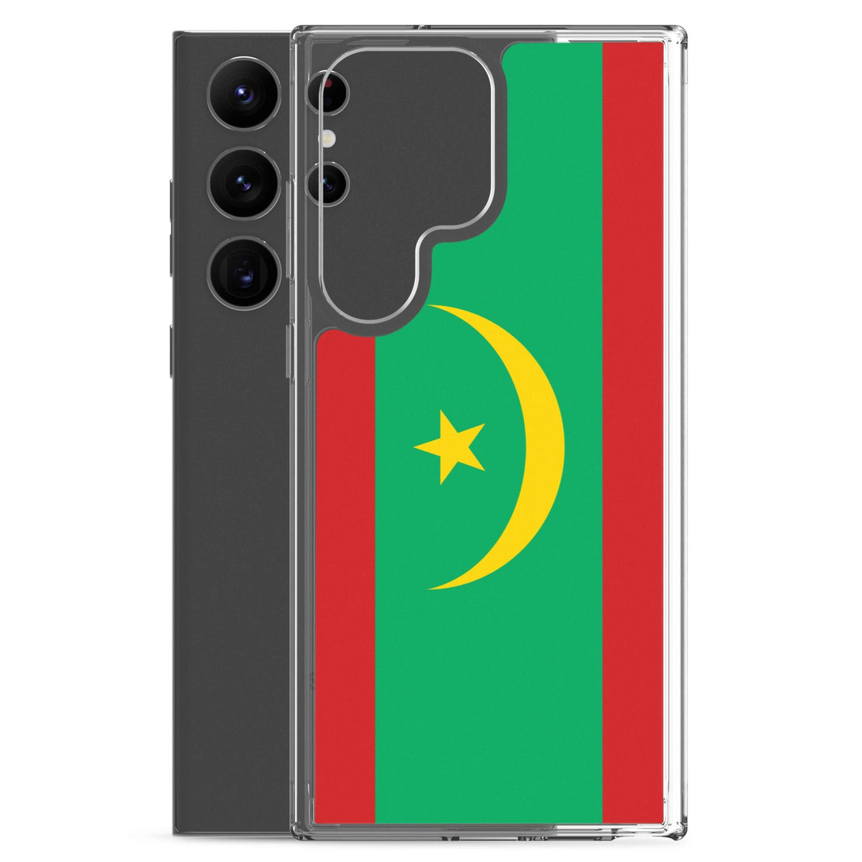 Coque Téléphone Drapeau de la Mauritanie - Pixelforma