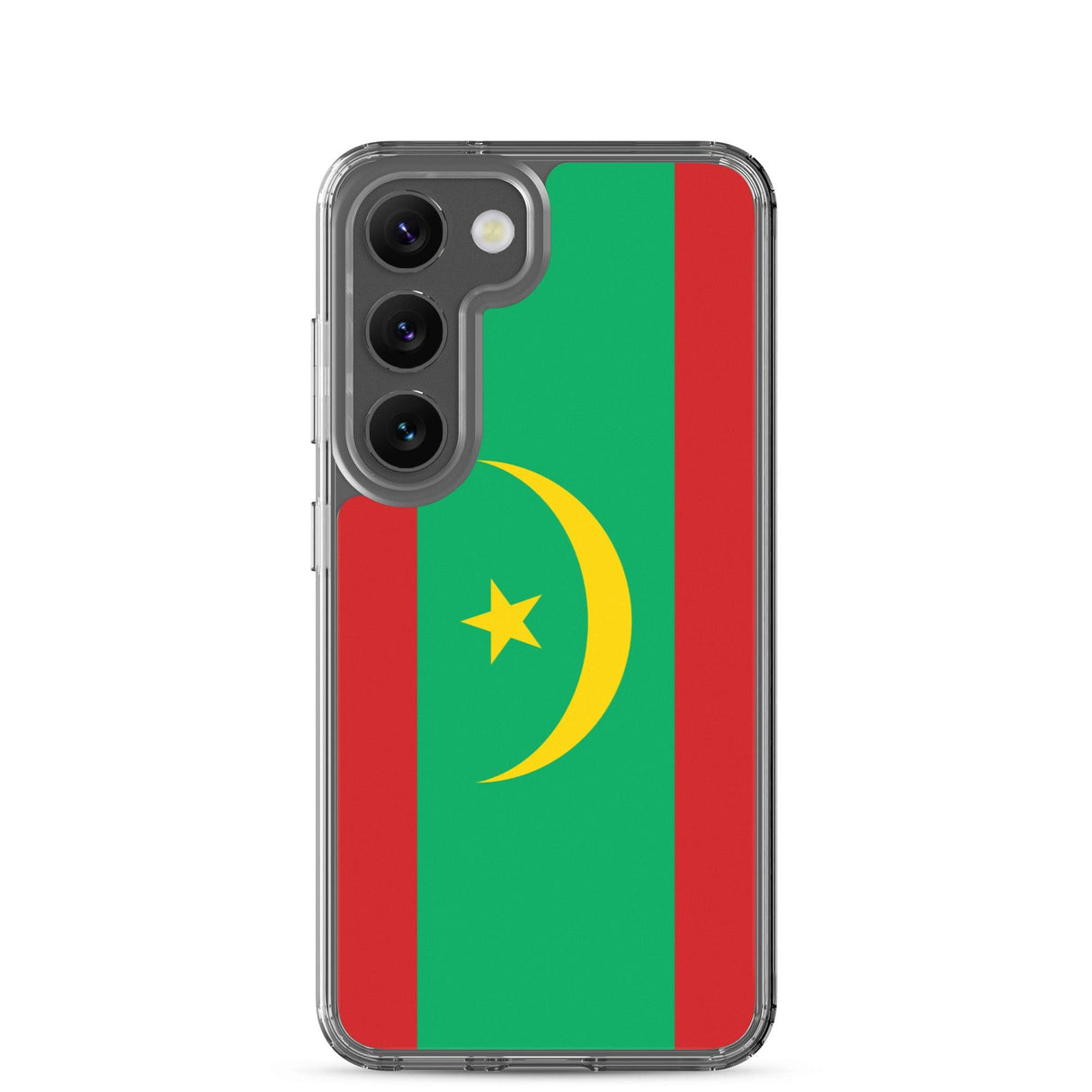 Coque Téléphone Drapeau de la Mauritanie - Pixelforma