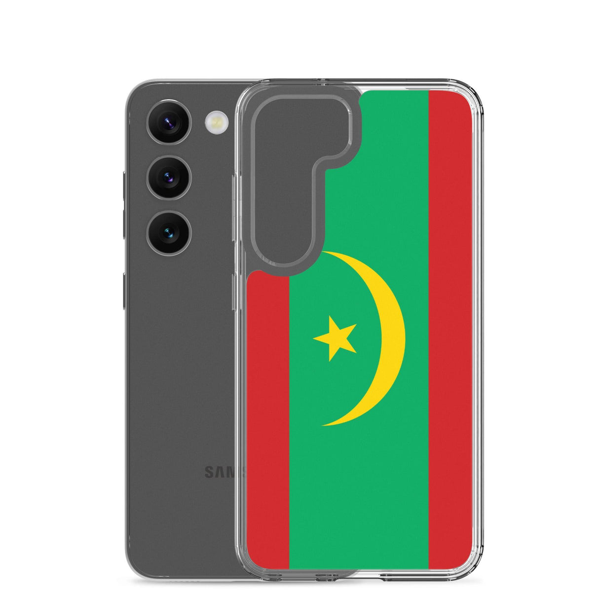 Coque Téléphone Drapeau de la Mauritanie - Pixelforma