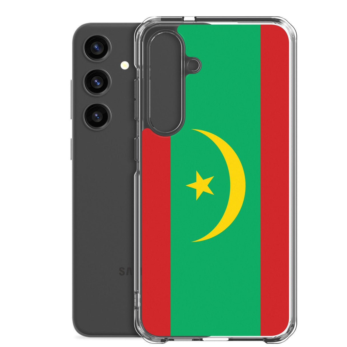 Coque Téléphone Drapeau de la Mauritanie - Pixelforma