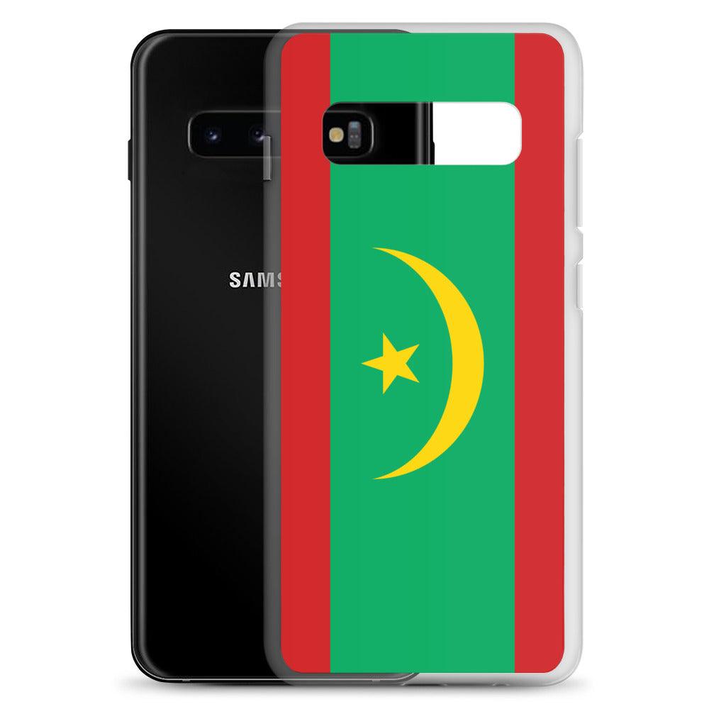 Coque Téléphone Drapeau de la Mauritanie - Pixelforma