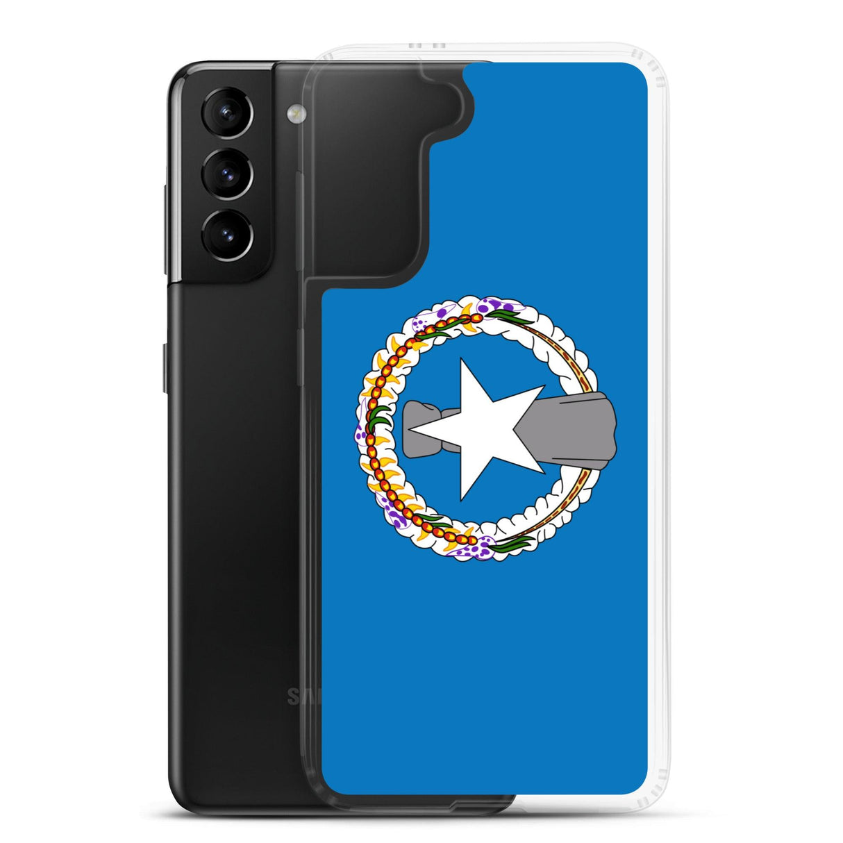 Coque Téléphone Drapeau des Îles Mariannes du Nord - Pixelforma