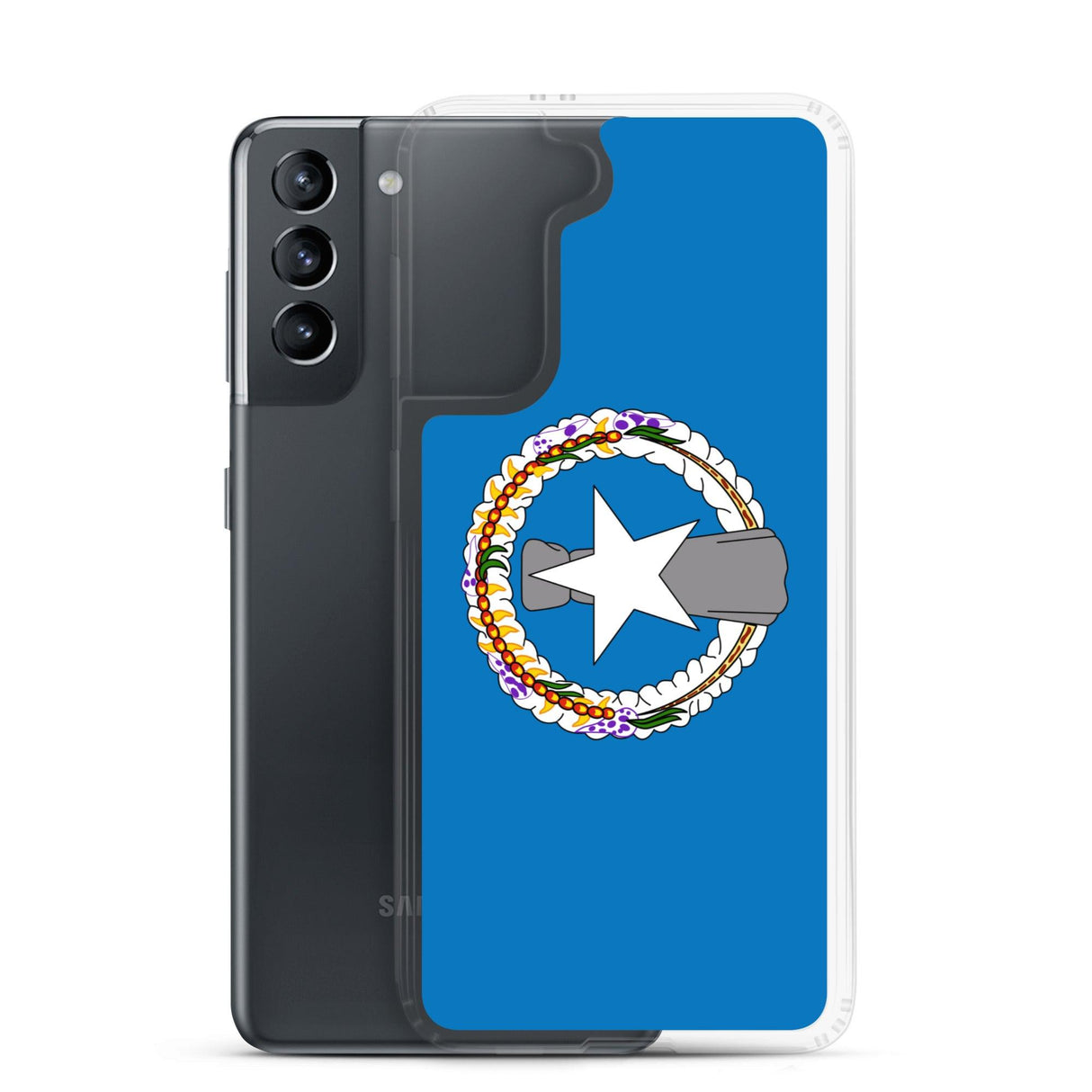 Coque Téléphone Drapeau des Îles Mariannes du Nord - Pixelforma