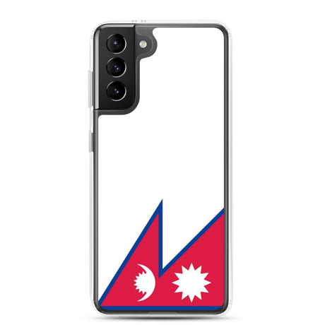 Coque Téléphone Drapeau du Népal - Pixelforma