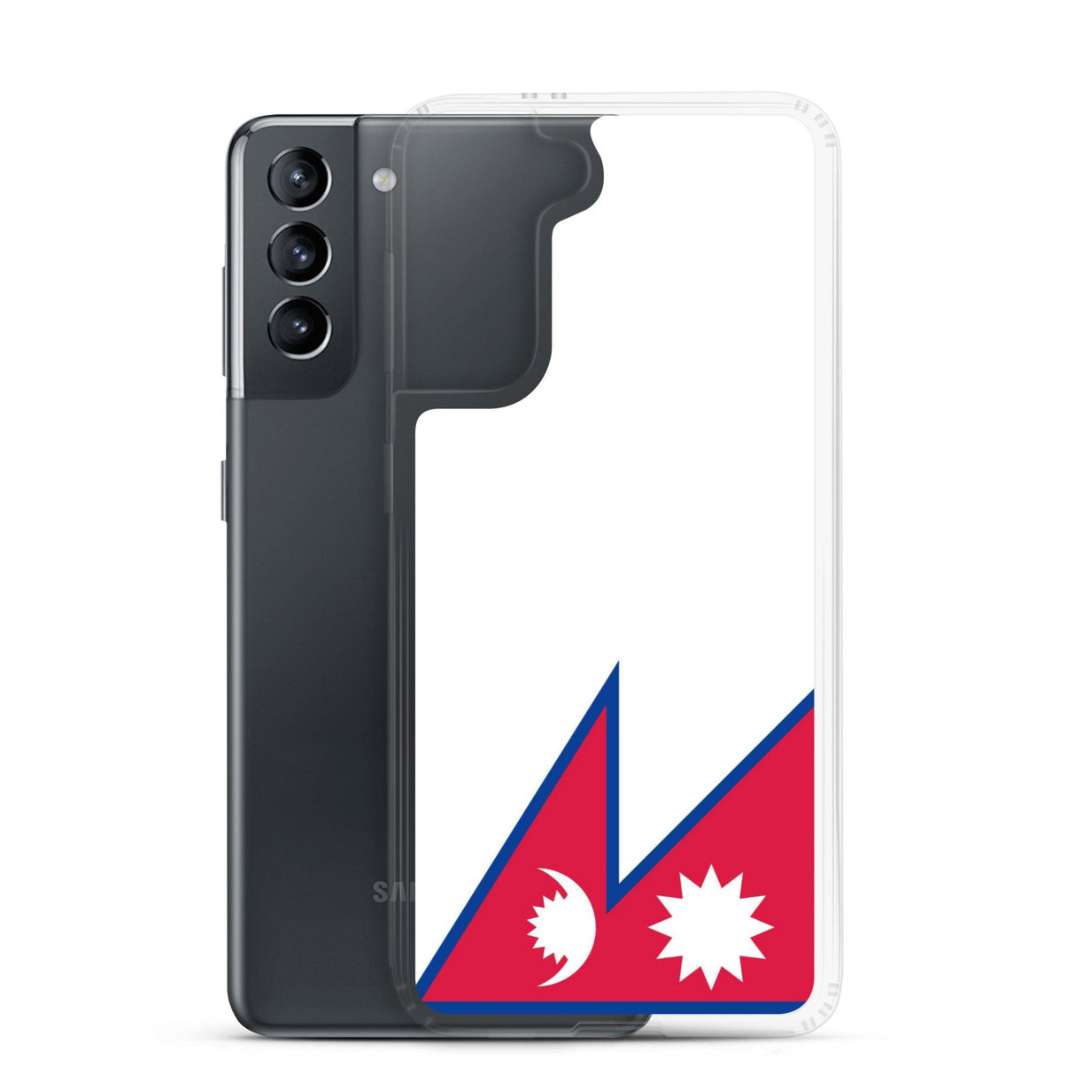 Coque Téléphone Drapeau du Népal - Pixelforma