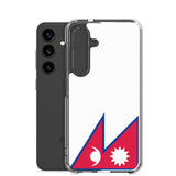 Coque Téléphone Drapeau du Népal - Pixelforma