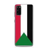 Coque samsung drapeau soudan souple antichoc resistant