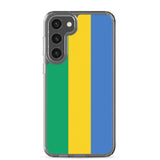 Coque samsung gabon souple antichoc motif drapeau