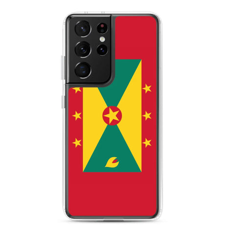 Coque samsung galaxy drapeau grenade souple antichoc