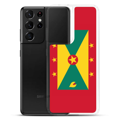 Coque samsung galaxy drapeau grenade souple antichoc