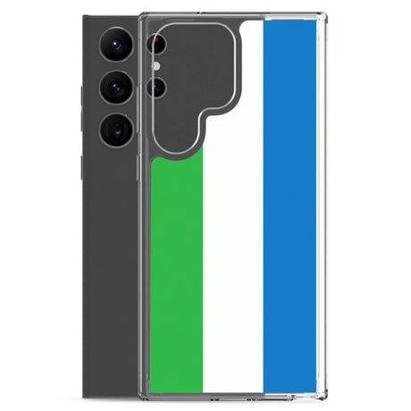 Coque samsung galaxy sierra leone souple résistante antichoc