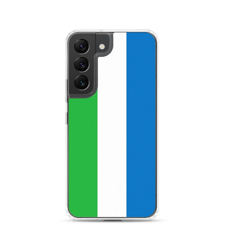 Coque samsung galaxy sierra leone souple résistante antichoc