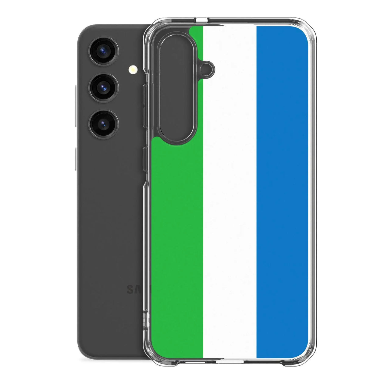Coque samsung galaxy sierra leone souple résistante antichoc