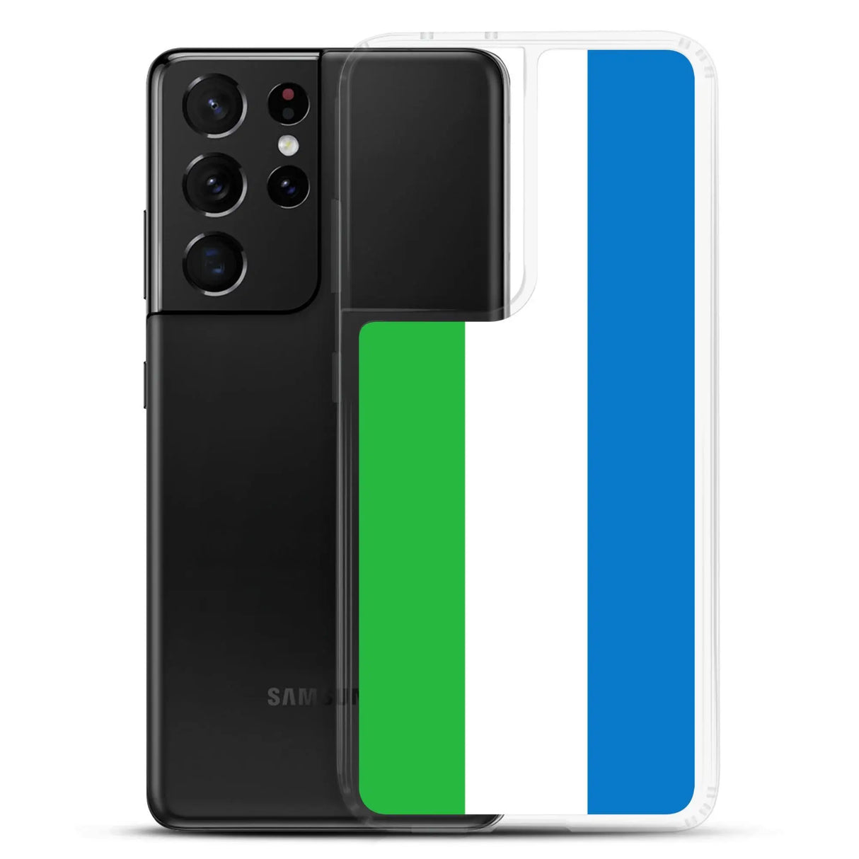 Coque samsung galaxy sierra leone souple résistante antichoc