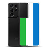 Coque samsung galaxy sierra leone souple résistante antichoc