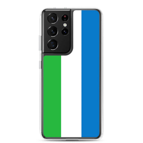 Coque samsung galaxy sierra leone souple résistante antichoc