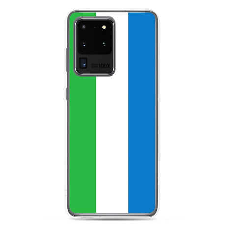 Coque samsung galaxy sierra leone souple résistante antichoc