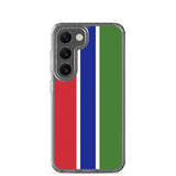 Coque samsung gambie souple antichoc motif drapeau