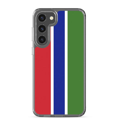 Coque samsung gambie souple antichoc motif drapeau