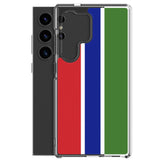 Coque samsung gambie souple antichoc motif drapeau