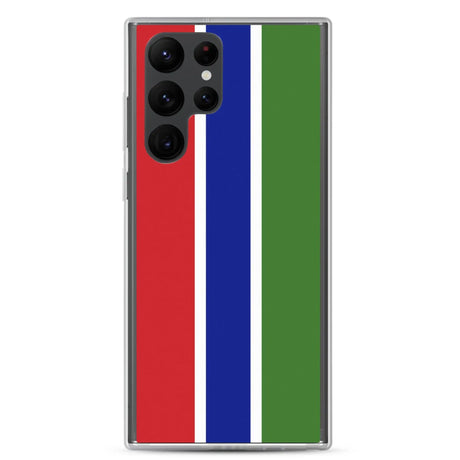 Coque samsung gambie souple antichoc motif drapeau