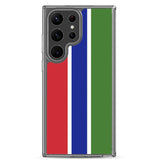 Coque samsung gambie souple antichoc motif drapeau