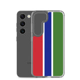 Coque samsung gambie souple antichoc motif drapeau