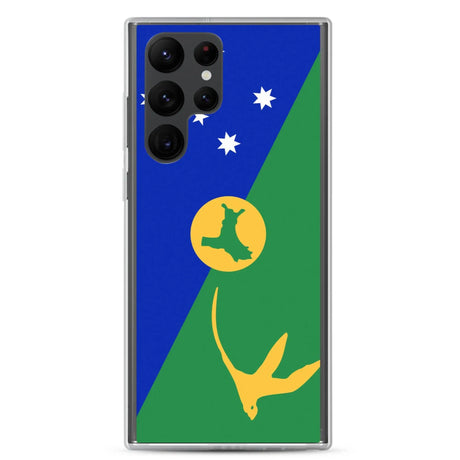 Coque samsung île christmas souple antichoc résistante