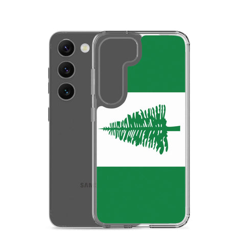 Coque samsung île norfolk souple résistante antichoc
