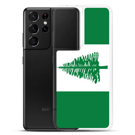 Coque samsung île norfolk souple résistante antichoc